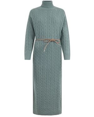 Peserico Knitted Dresses - Blue