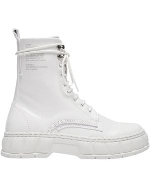 Viron Lace-Up Boots - Gris