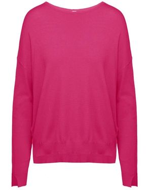 Bomboogie Maglieria con scollo rotondo - Rosa