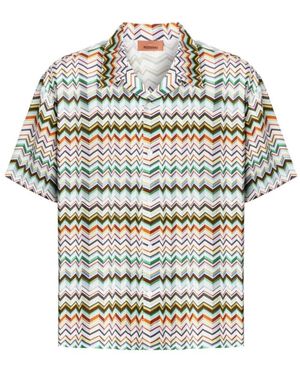 Missoni Short Sleeve Shirts - Multicolour