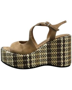 Marc Ellis Wedges - Brown
