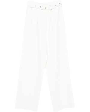 Mrz Wijde Broek Met Riem - Wit