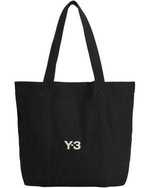 Y-3 Canvas Tote - Schwarz
