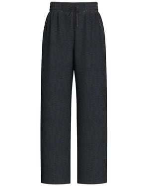 Marella Wide Trousers - Blue