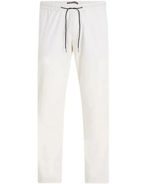 Tommy Hilfiger Straight Trousers - White