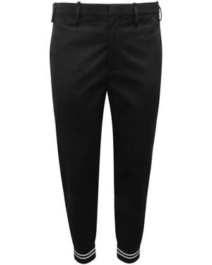 Neil Barrett Slim-Fit Trousers - Noir