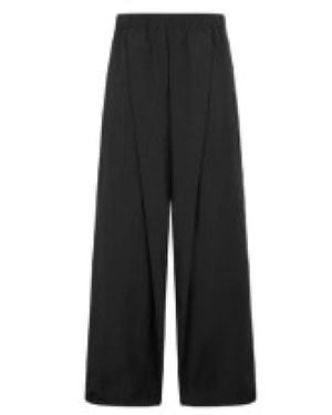 Moose Knuckles Wide Trousers - Nero