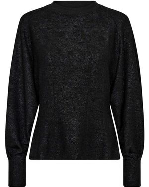 co'couture Round-Neck Knitwear - Black
