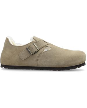 Birkenstock London shearling scarpe - Grigio