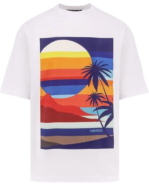 DSquared² T-Shirts - Blu