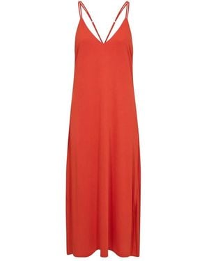co'couture Camillacc Strap Maxi Jurken - Rood