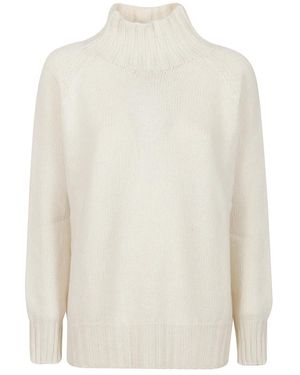 Aragona Over Raglan Trui - Wit