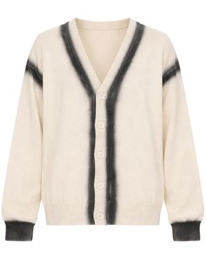 ATOMOFACTORY Truien & Vesten ,Veelkleurig ,Cardigan - Naturel