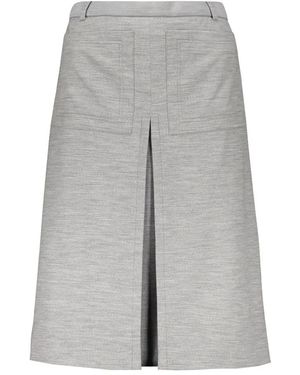 Burberry Midi Skirts - Grey