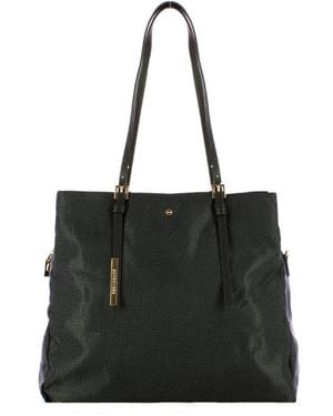 Borbonese Tote Bags - Zwart
