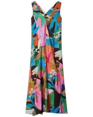 Paul Smith Bedrucktes Maxikleid - Blau