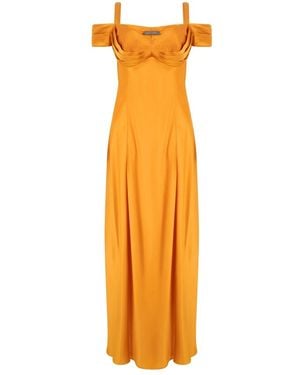Alberta Ferretti Maxi Dresses - Metallic