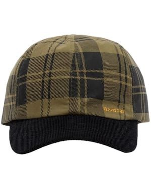 Barbour Elaine Check Cap - Groen
