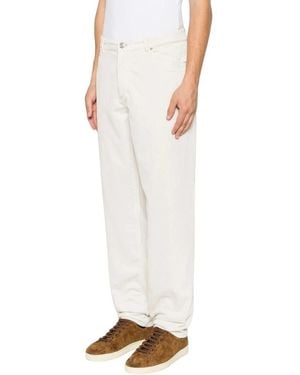 Brunello Cucinelli Straight Jeans - Neutro