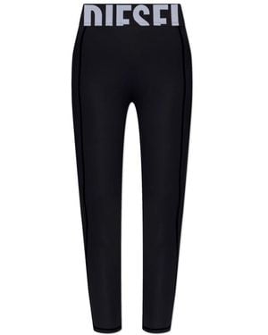 DIESEL Leggings - Blauw