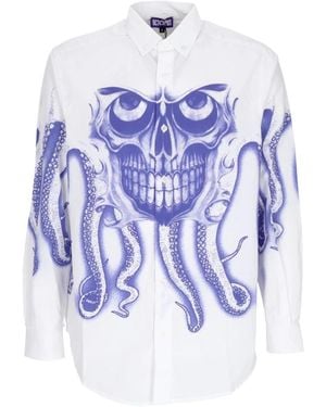Octopus Casual Shirts - Bleu