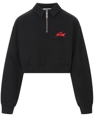 MSGM Zip-Throughs - Negro