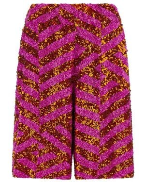 Dries Van Noten Casual Shorts - Red