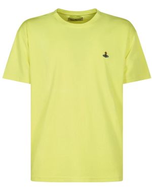 Vivienne Westwood Orb Classic T-Shirt Und Polo - Gelb