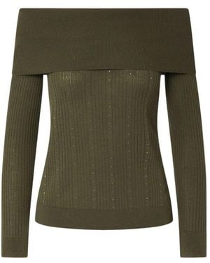 Liu Jo Round-Neck Knitwear - Vert