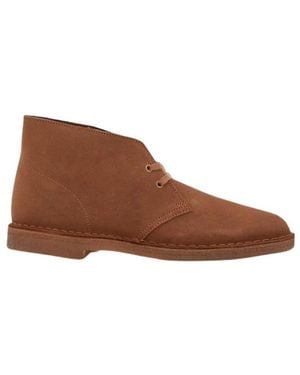 Clarks Lace-Up Boots - Marron