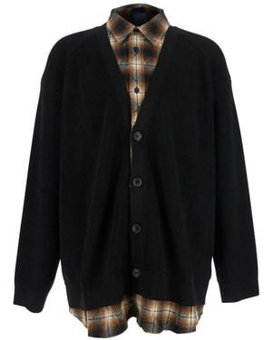 Juun.J Cardigans - Negro