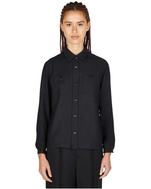 A.P.C. Casual Shirts - Black