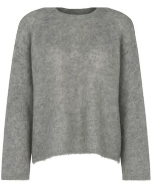 Forte Forte Round-Neck Knitwear - Grey