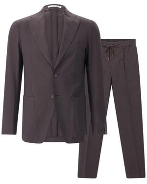 Tagliatore Single Breasted Suits - Grigio