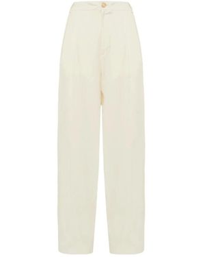Laneus Wide Pants - White