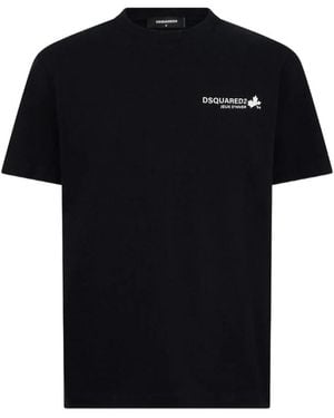 DSquared² T-Shirts - Negro