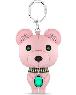 Swarovski Llavero Oso Icons 5650128, , Talla - Rosa