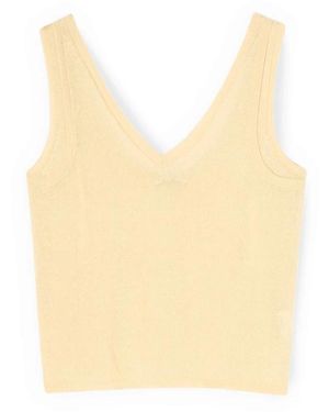 mötivi V-Neck Knitwear - Amarillo