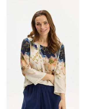 iN FRONT Blouses - Azul