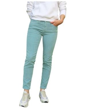 Islow Slim-Fit Trousers - Blue