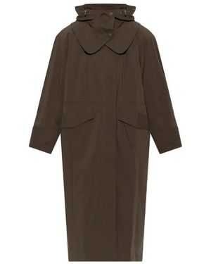 IRO Enyla Hooded Coat - Bruin