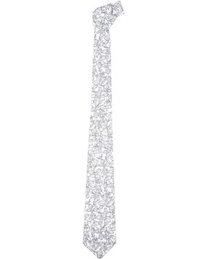 Kiton Ties - White