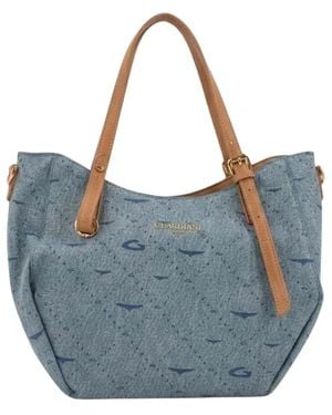 Alberto Guardiani Tassen ,Blauw ,Shoulder Bags