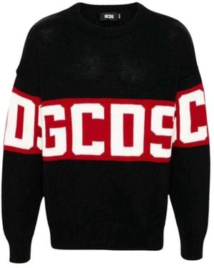 Gcds Band Logo Sweater - Schwarz