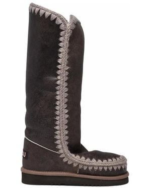 Mou High Boots - Marron