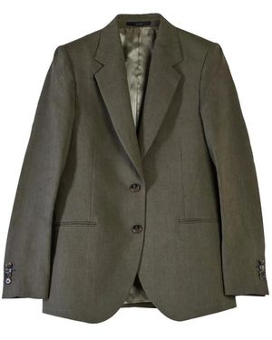 Paul Smith Giacca Lino - Groen