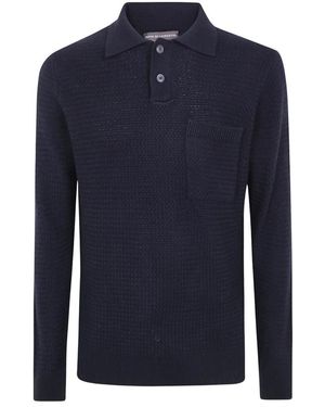 FILIPPO DE LAURENTIIS Polo-Pullover - Blau