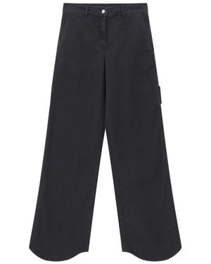 Courreges Wide Trousers - Grey