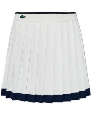 Lacoste Faltenrock - Blau