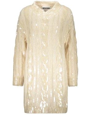 Moschino Knitted Dresses - Natural